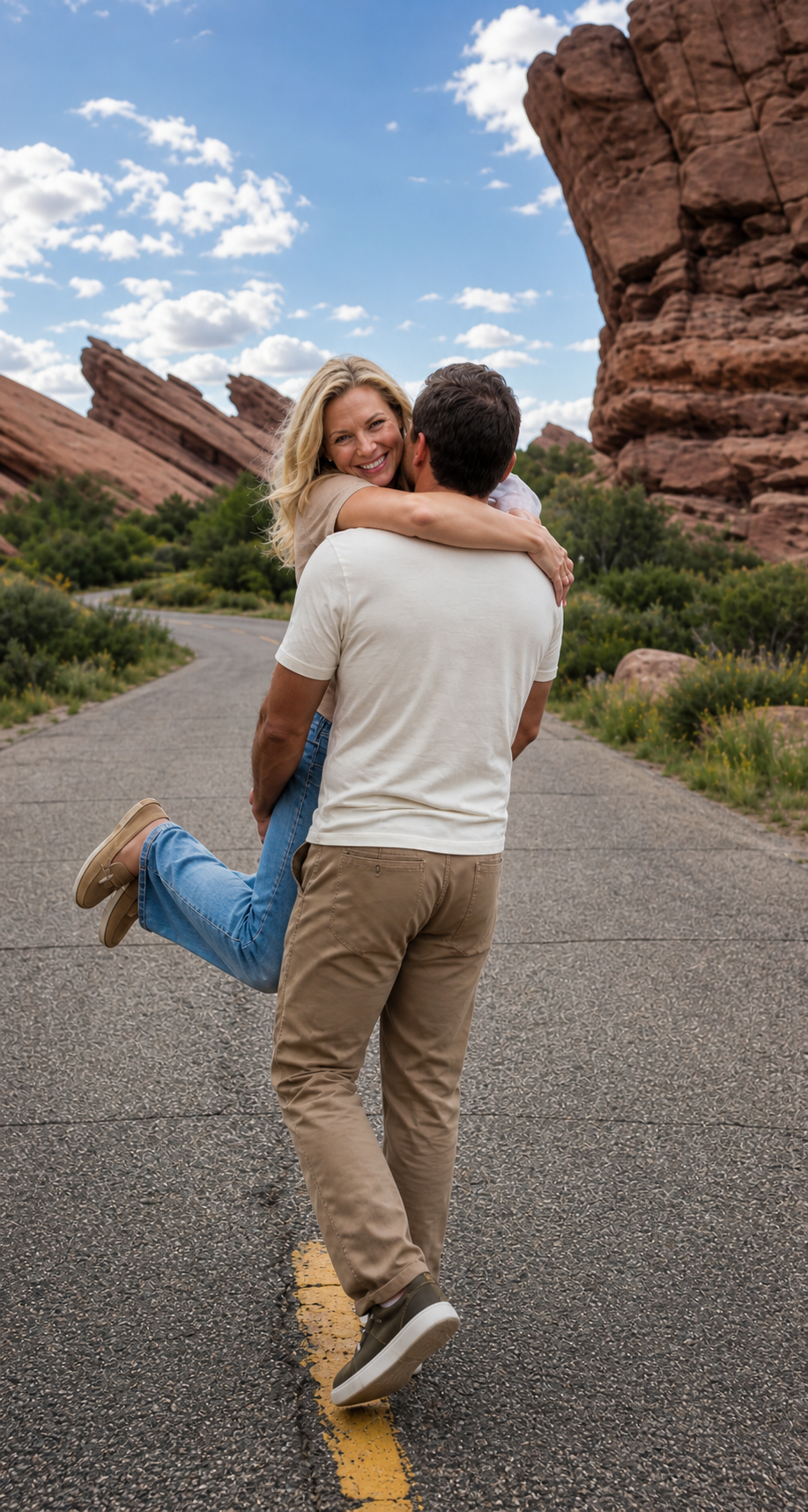 Vibrant couple in their 50s - active and healthy